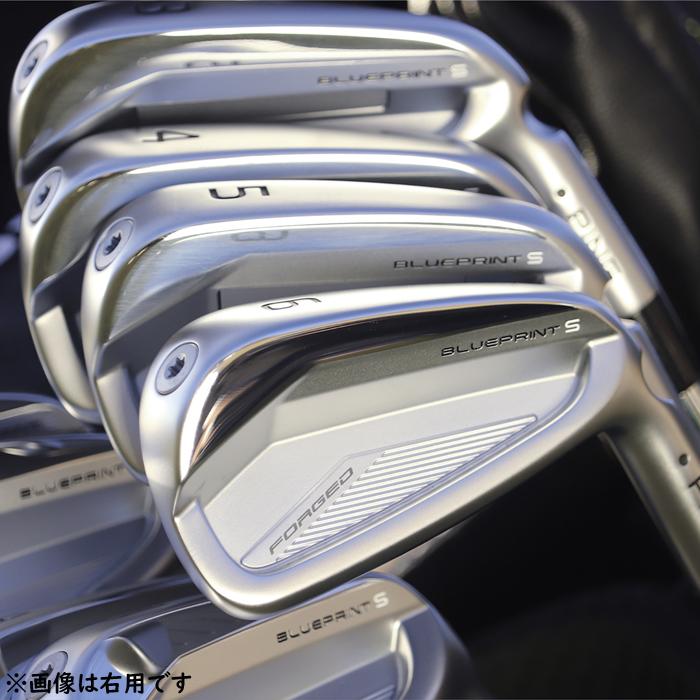 PING BLUEPRINT S IRON LEFT / ピン ブループリント エス アイアン 左用 5本セット(＃6-9,PW) 2024年 PING純正(標準)スチールシャフト 9種類 アイアンセット_8