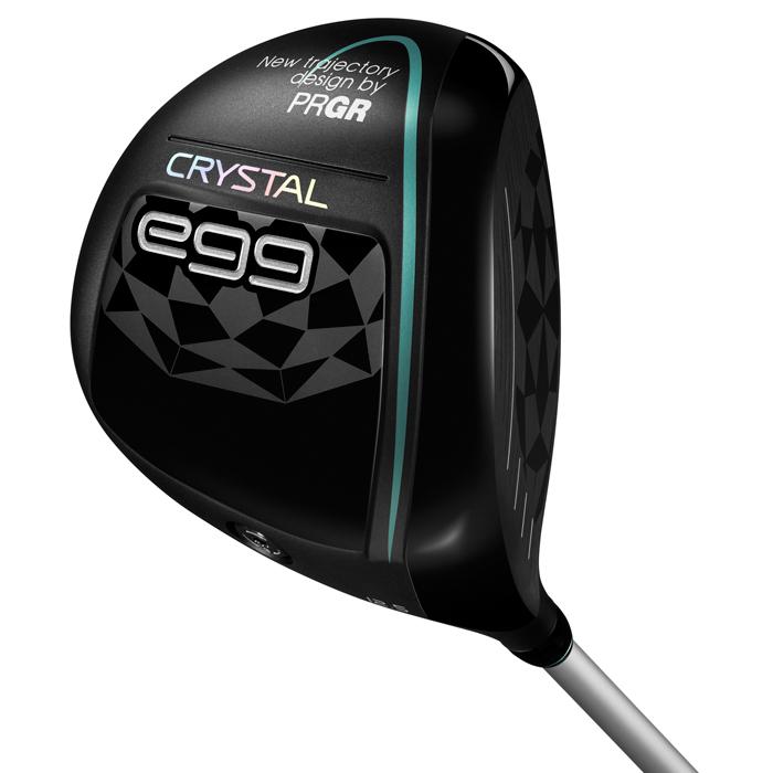 PRGR CRYSTAL egg DRIVER / プロギア クリスタル エッグ ドライバー レディース 2025年モデル クリスタルシャフト ヘッドカバー付 SLEルール適合品 送料無料の画像