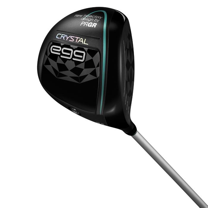 PRGR CRYSTAL egg DRIVER / プロギア クリスタル エッグ ドライバー レディース 2025年モデル クリスタルシャフト ヘッドカバー付 SLEルール適合品 送料無料の画像