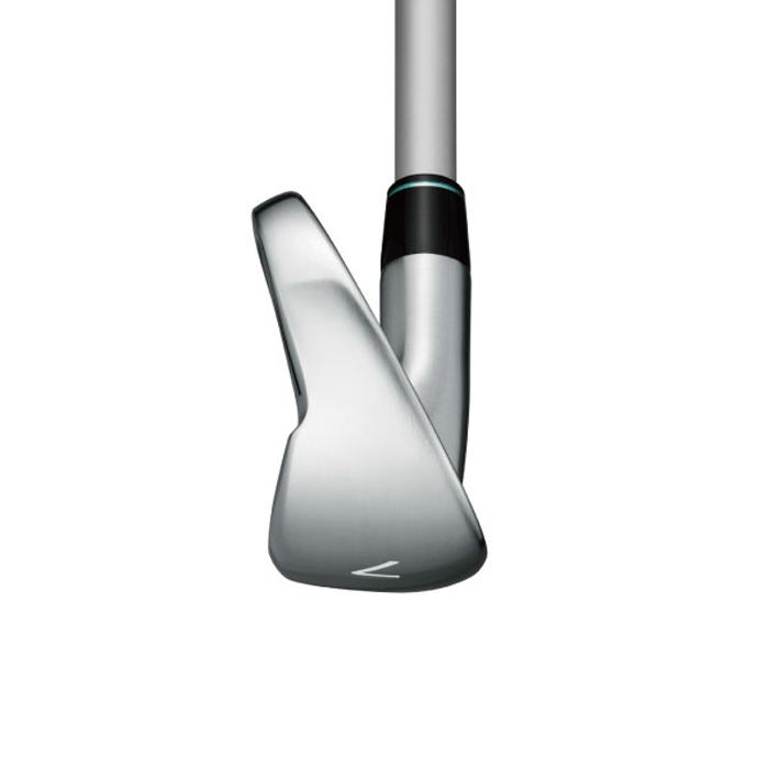 PRGR CRYSTAL egg IRON / プロギア クリスタル エッグ アイアン 4本セット(＃7-9,PW) レディース 2025年モデル クリスタルシャフト アイアンセット 送料無料の画像