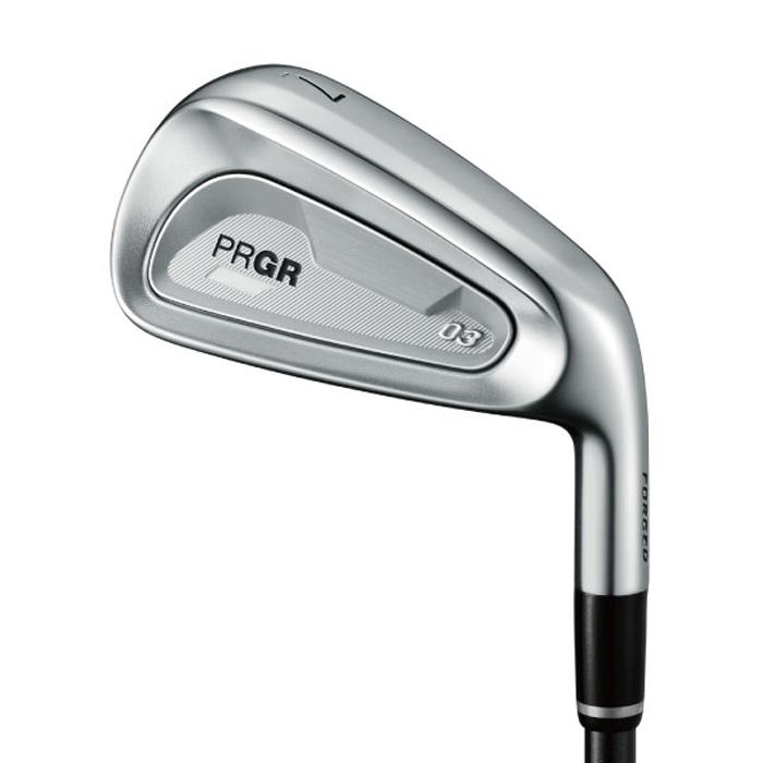 PRGR IRONs PRGR 03 IRON STEEL / プロギア 03 アイアン 5本セット(＃7-9,P,A) 2025年モデル スチールシャフト アイアンセット 送料無料の画像