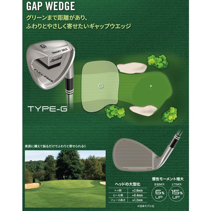 SMART SOLE Cleveland Golf FULL-FACE / クリーブランド スマート
