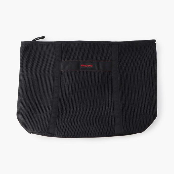 【在庫限り】BRIEFING GOLF LAUNDRY BAG L BRG233G50 / ブリーフィング ゴルフ ランドリーバッグ Lサイズ BLACK(010) 便利 人気 ゴルフバッグ 日本正規品の画像
