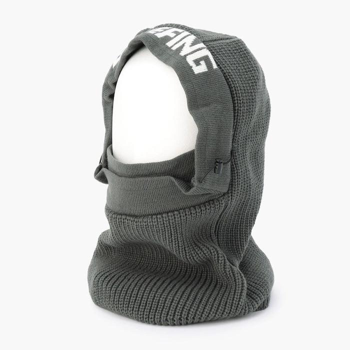 ブリーフィング　KNIT BALACLAVA ニット防寒　グレー　即完売 BRIEFING GOLF（ブリーフィングゴルフ） 【在庫限り】BRIEFING GOLF