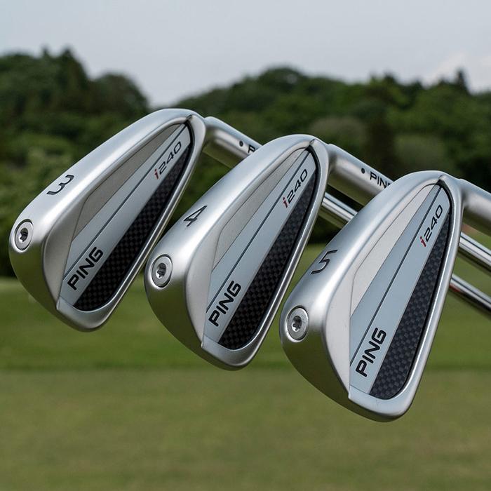 PING i240 IRON / ピン i240 アイアン 単品(3I-9I,PW,UW) 2025年モデル PING純正(標準)カーボンシャフト 2種類 単品アイアン 送料無料_18