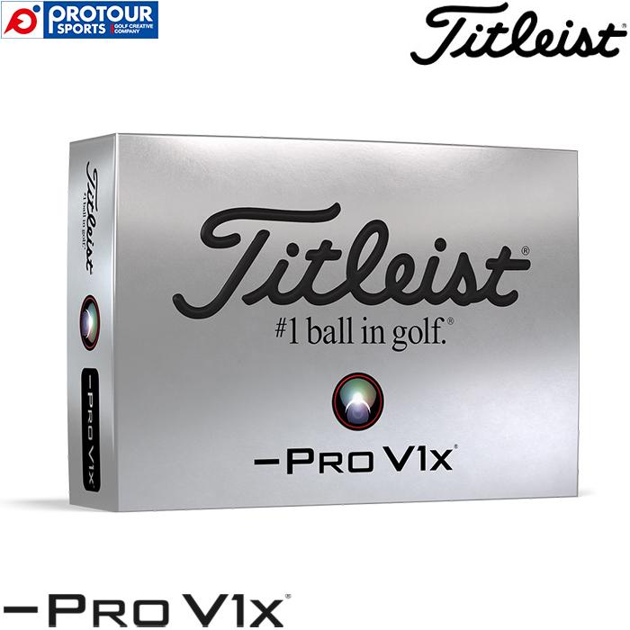 Pro V1x Titleist LEFT DASH GOLFBALL / タイトリスト プロV1x レフト