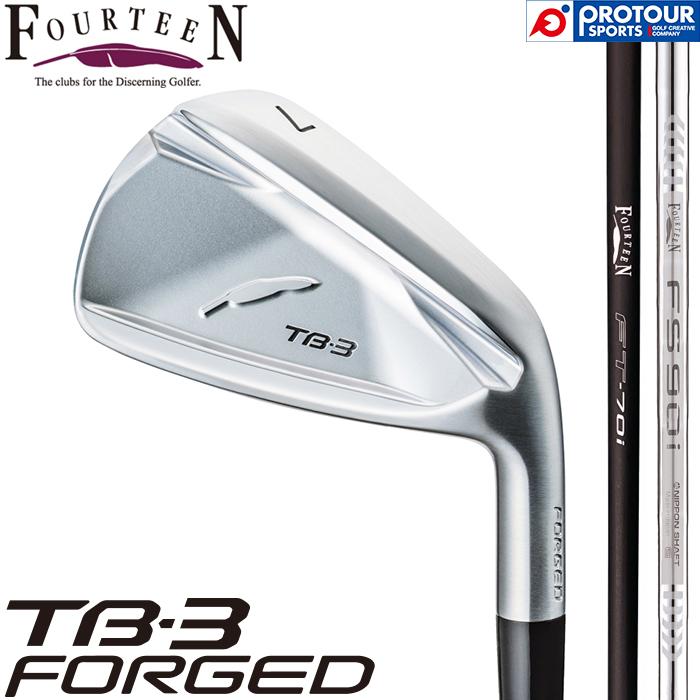 TB FOURTEEN TB-3 FORGED / フォーティーン フォージド アイアン 4本
