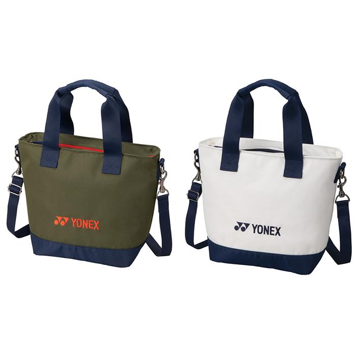 YONEX MT-1200 / ヨネックス ミニトートバッグ1200 2025年モデル 全2色(カーキ,ホワイト/ネイビー) ゴルフバッグ ラウンドバッグ 人気 シンプルの画像
