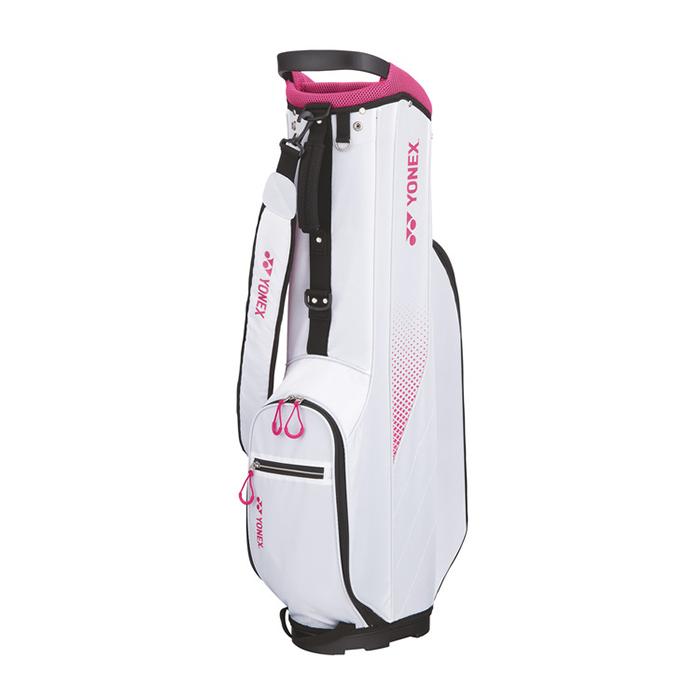 ゴルフキャディバッグ　YONEX ホワイト 楽天市場】ヨネックス (YONEX) CB-3851 8.5型(1.6kg) ホワイト/ピンク