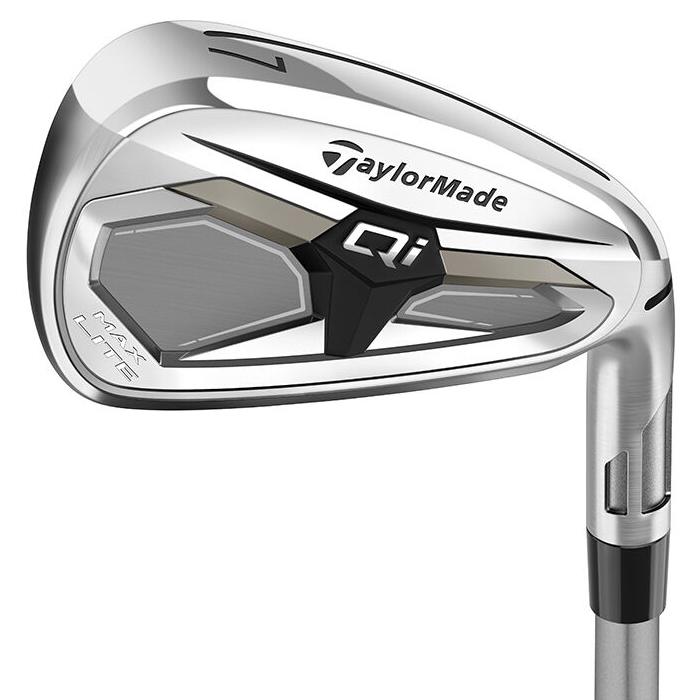 TaylorMade Qi MAX LITE WOMEN'S IRON / テーラーメイド キューアイ マックス ライト ウィメンズ アイアン 5本セット(＃7〜PW,SW) REAX 40 2026 レディースの画像