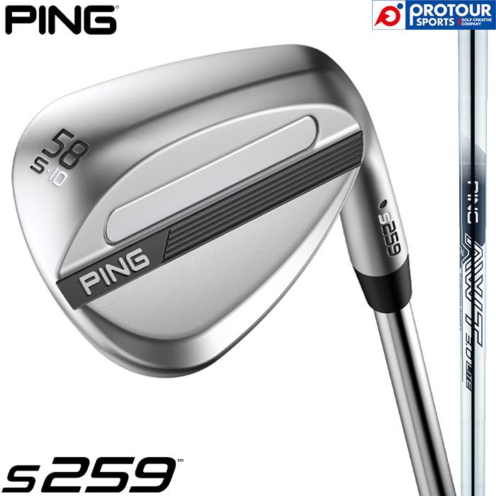 【新品未使用】58° PINGウェッジ s259 PING（ピン） PING s259 WEDGE / ピン s259 ウェッジ 2026年モデル AWT