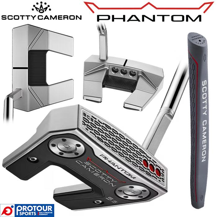 Scotty Cameron Phantom 5.5 パター ヘッドカバー付き PHANTOM（スコッティ・キャメロン） Titleist SCOTTY CAMERON PHANTOM
