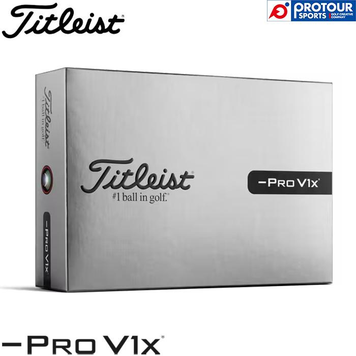 Pro V1x Titleist LEFT DASH GOLFBALL / タイトリスト プロV1x レフト