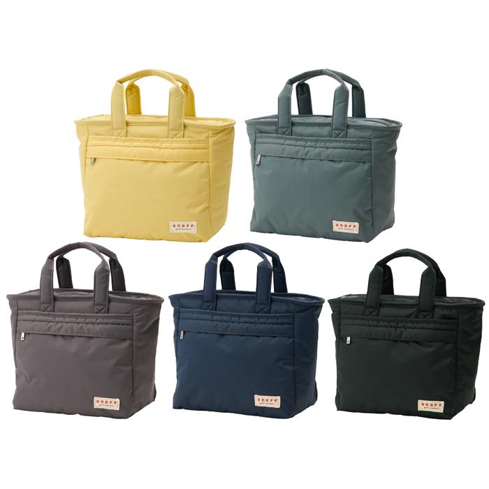ONOFF ROUND BAG OA1426 / オノフ ラウンドバッグ 2026年モデル 全5色(イエロー/グリーン/スレートグレー/ネイビー/ブラック) ランチバッグ 新作 シンプル 人気の画像