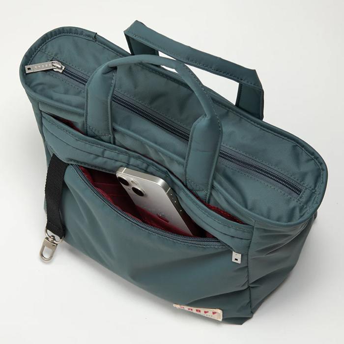 ONOFF ROUND BAG OA1426 / オノフ ラウンドバッグ 2026年モデル 全5色(イエロー/グリーン/スレートグレー/ネイビー/ブラック) ランチバッグ 新作 シンプル 人気の画像