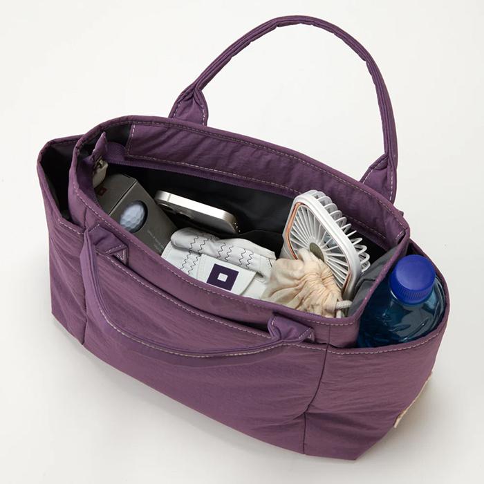 ONOFF LADY ROUND BAG OA0726 / オノフ レディース ラウンドバッグ 2026年モデル 全4色(パープル/ミストグリーン/ダスティピンク/ネイビー) ゴルフバッグの画像