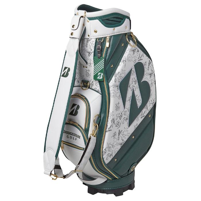 新品未使用　BRIDGESTONE GOLF キャディバッグ CB021Y WK BRIDGESTONE GOLF ブリヂストンゴルフ 日本正規品 ツアーレプリカ