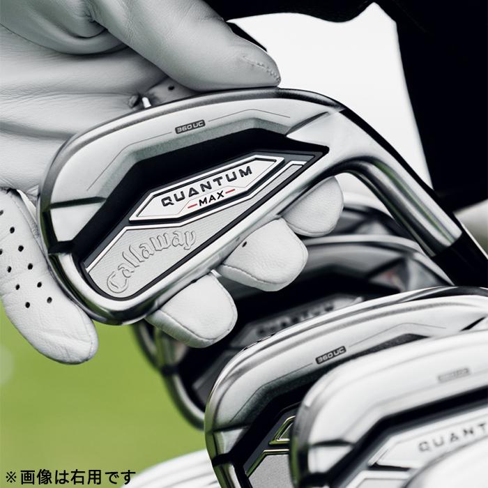 Callaway QUANTUM MAX IRON LEFT / キャロウェイ クアンタム マックス アイアン 左用 5本セット(I＃6-9,PW) シャフト3種 2026 アイアンセット 日本正規品_10