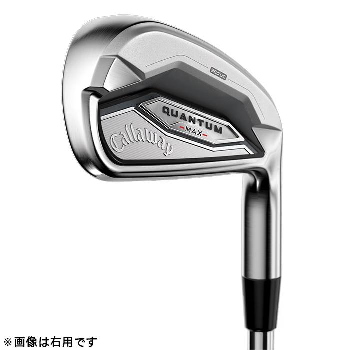 Callaway QUANTUM MAX IRON LEFT / キャロウェイ クアンタム マックス アイアン 左用 5本セット(I＃6-9,PW) シャフト3種 2026 アイアンセット 日本正規品_5
