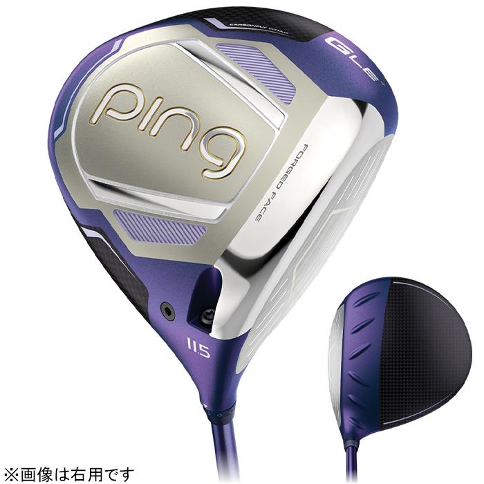 PING G LE4 DRIVER LADIES LEFT / ピン ジー エルイー4 ドライバー レディース 左用 2026年モデル ALTA J LE(カーボン) ヘッドカバー/専用レンチ付きの画像