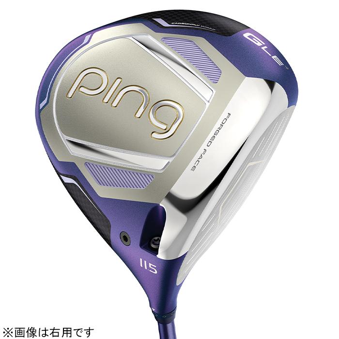 PING G LE4 DRIVER LADIES LEFT / ピン ジー エルイー4 ドライバー レディース 左用 2026年モデル ALTA J LE(カーボン) ヘッドカバー/専用レンチ付きの画像