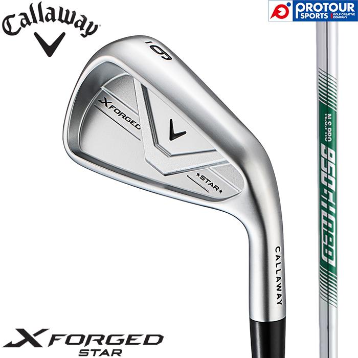 Callaway X FORGED STAR IRON / キャロウェイ エックス フォージド スター アイアン 5本セット(＃6-PW) 2026年モデル N.S.PRO 950GH neo(S) アイアンセット