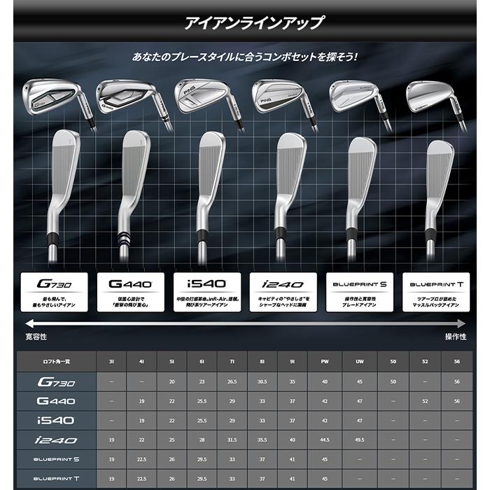 PING（ピン） PING i540 IRON / ピン i540 アイアン 5本セット(＃6-PW