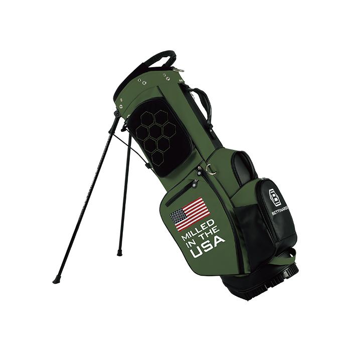数量限定 BETTINARDI GOLF STAND BAG ホワイト/オリーブ/マンダリン/ターコイズ 【ベティナルディ ゴルフ キャディバッグ スタンド】 【MYK8341819435】(30030円)