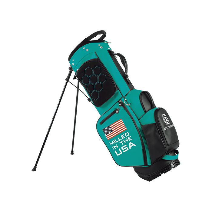 数量限定 BETTINARDI GOLF STAND BAG ホワイト/オリーブ/マンダリン/ターコイズ 【ベティナルディ ゴルフ キャディバッグ スタンド】 【MYK8341819435】(30030円)
