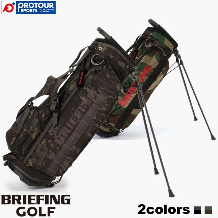BRIEFING GOLF CADDIEBAG CR4 02 MULTICAM BLACK/WOODLAND CAMO 【ブリーフィング