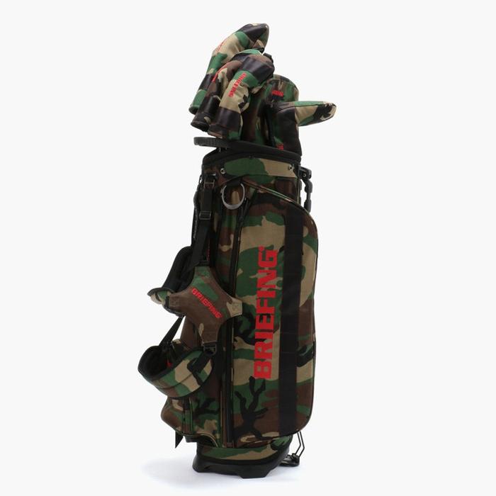 BRIEFING GOLF CADDIEBAG CR4 02 MULTICAM BLACK/WOODLAND CAMO 【ブリーフィング