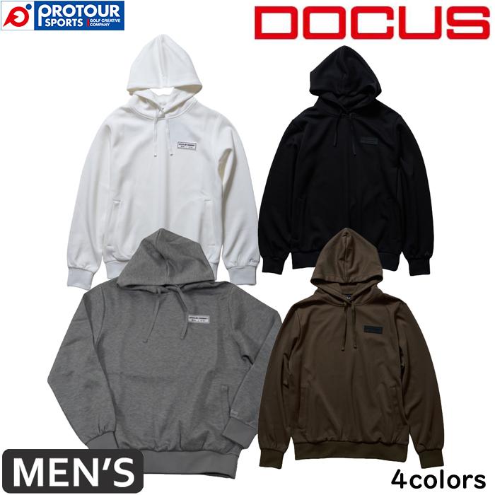 DOCUS ドゥーカス hoodie ゴルフウェア パーカー 総柄 XL DOCUS