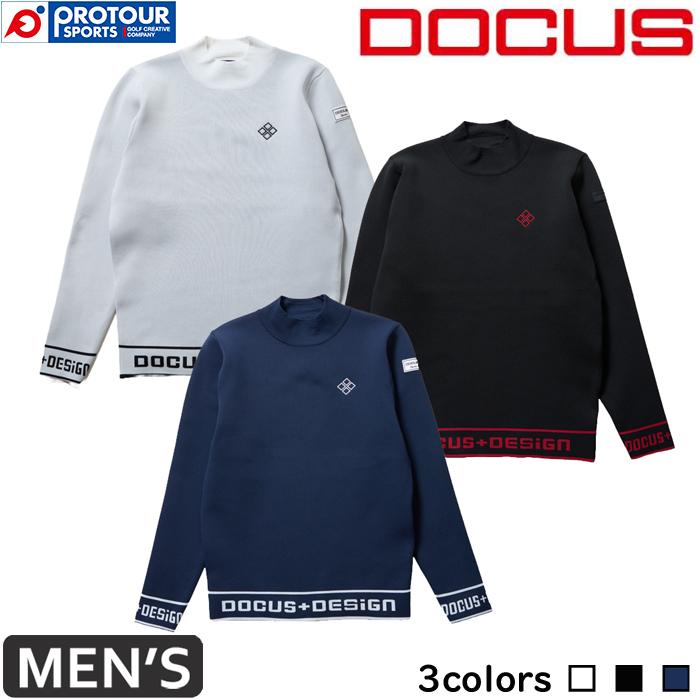 DOCUS ゴルフウェア モックネックセーター メンズ レディース ブランド