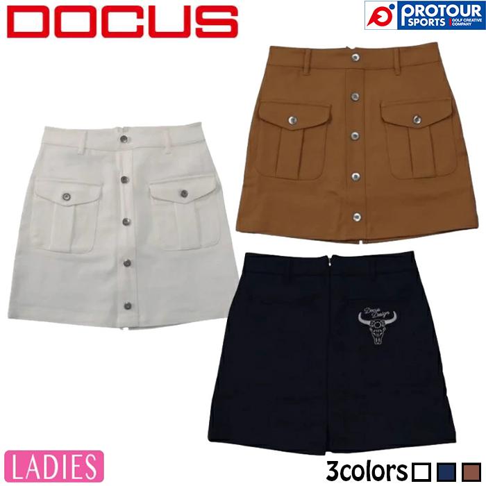 DOCUS（ドゥーカス） HARAKEN DOCUS DCL24A006 Button Skirt