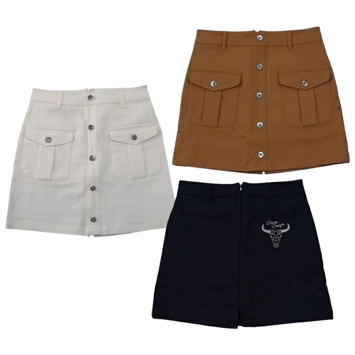 DOCUS（ドゥーカス） HARAKEN DOCUS DCL24A006 Button Skirt 