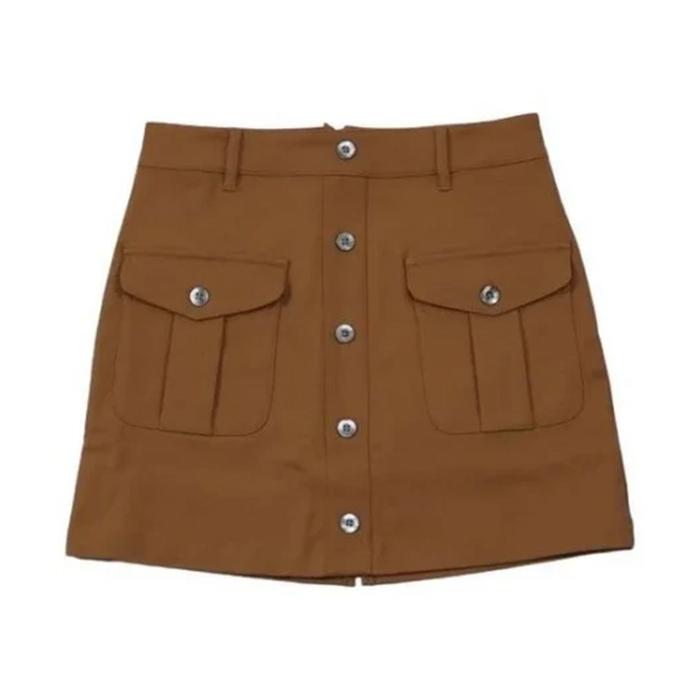 DOCUS（ドゥーカス） HARAKEN DOCUS DCL24A006 Button Skirt