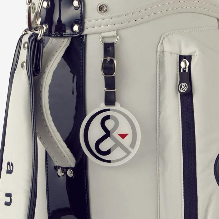 2025今期モデル新品未使用andperseアンパスィキャディバッグ白 and per se 【在庫限り】and CADDY BAG AUS7305 / アンパスィ