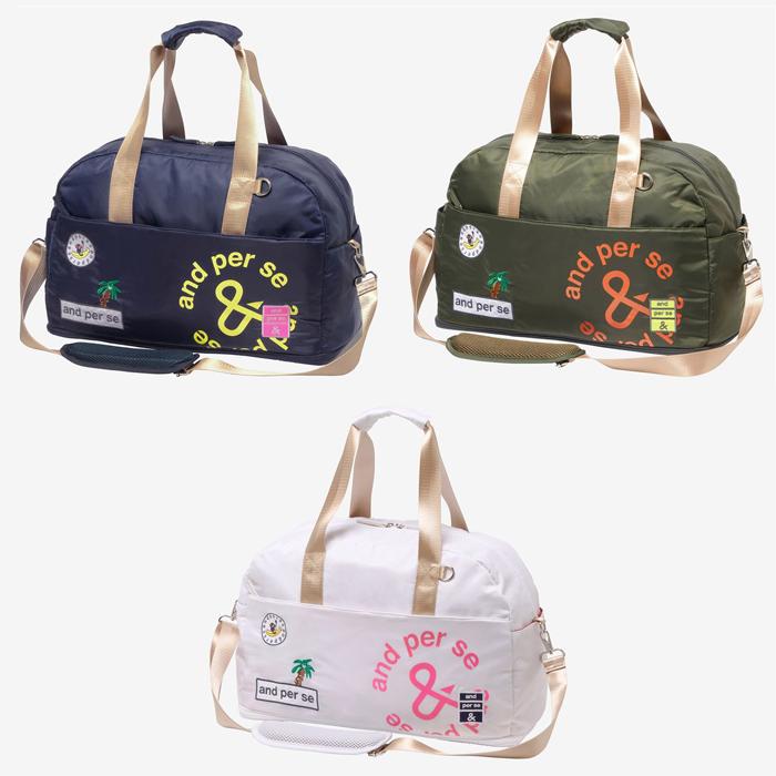and per se（アンパスィ） 【在庫限り】and per se BOSTON BAG AFS7215