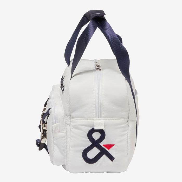 【新品　未使用】2025アンパスィand per se カートバック　ホワイト and per se 【在庫限り】and CART BAG AFS7205 / アンパスィ