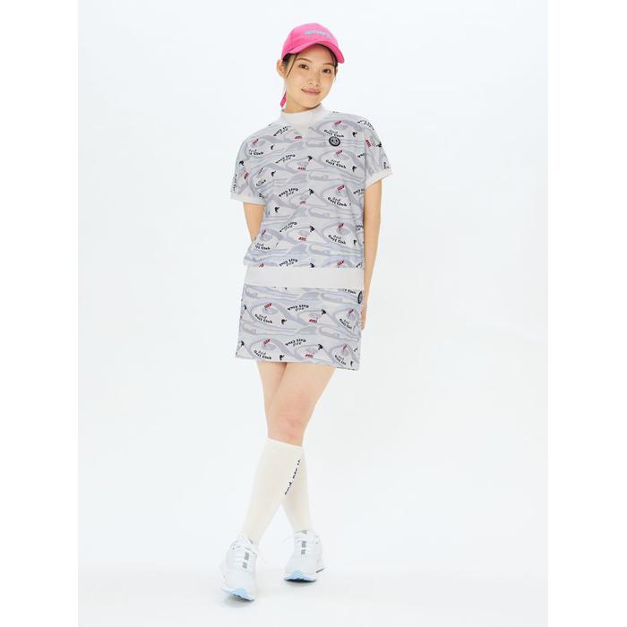 AND PER SE アンパスィ 半袖スウェットスカート上下セット