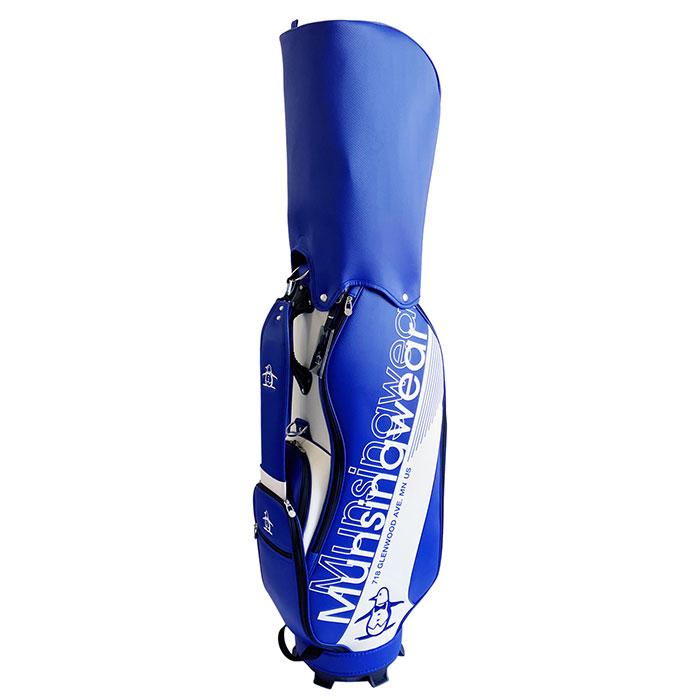 Munsingwear キャディバッグ 青/白 Munsingwear（マンシングウェア） 【在庫限り】Munsingwear MG5FCB03MB