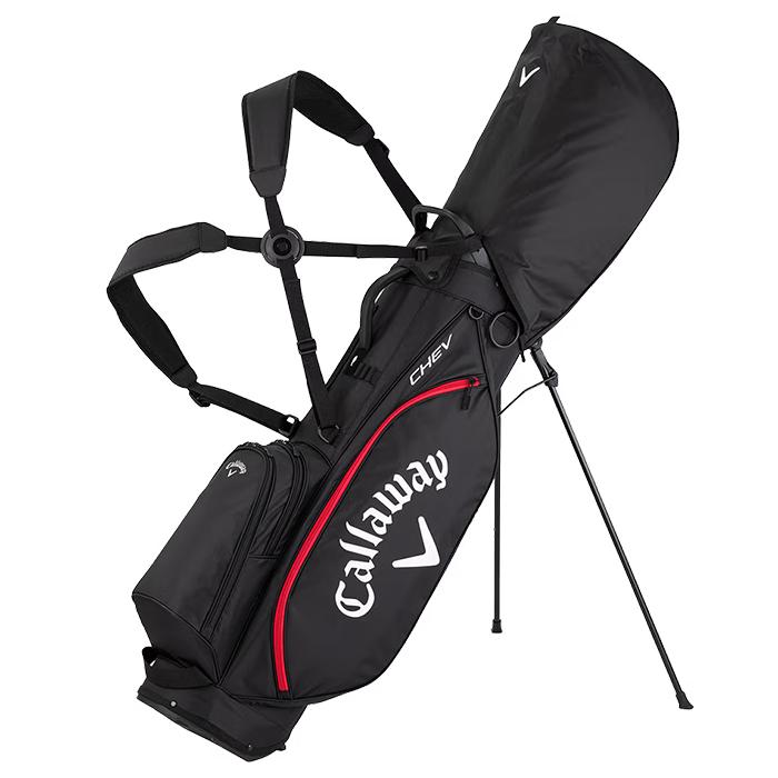 【新品未使用】Callaway　キャロウェイ　 スタンドキャディバッグ　ブラック Callaway（キャロウェイ） 【在庫限り】Callaway CHEV STAND 26 JM