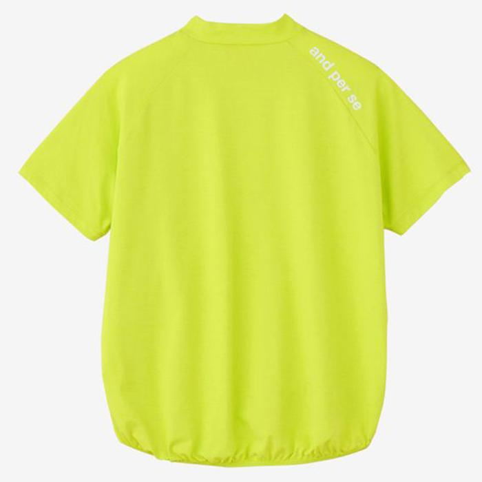 【在庫限り】and per se RD H/S FIBO SHIRT AFS9536V5 / アンパスィ リファインドライFIBOシャツ レディース 2026年モデル アンパシー ゴルフウエア 半袖の画像