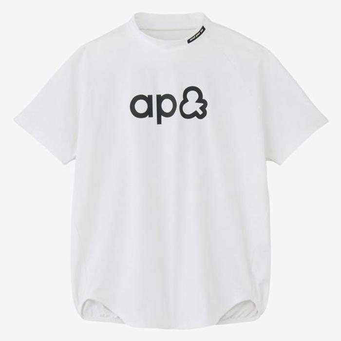 【在庫限り】and per se RD H/S FIBO SHIRT AFS9536V5 / アンパスィ リファインドライFIBOシャツ レディース 2026年モデル アンパシー ゴルフウエア 半袖の画像