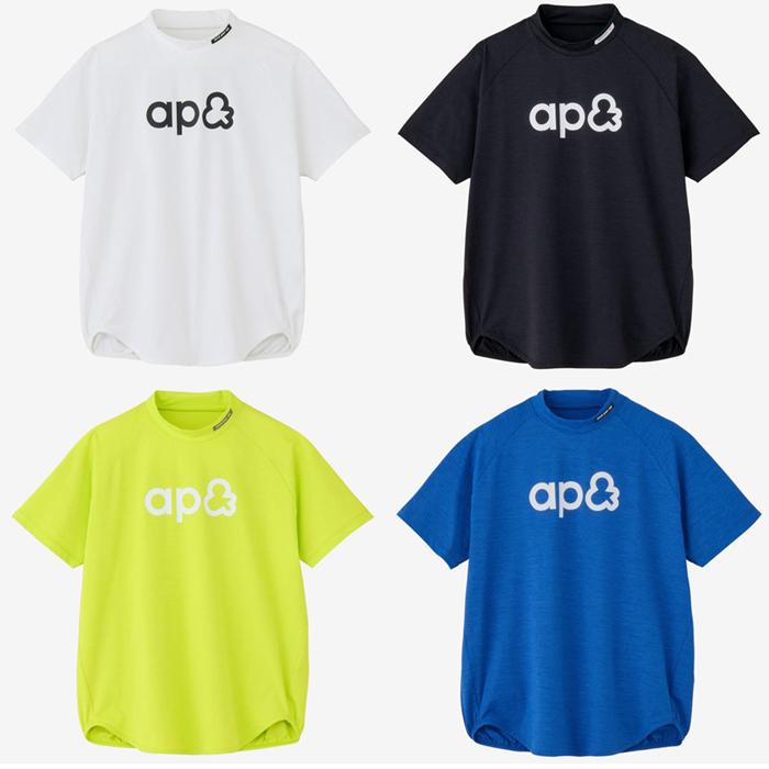 【在庫限り】and per se RD H/S FIBO SHIRT AFS9536V5 / アンパスィ リファインドライFIBOシャツ レディース 2026年モデル アンパシー ゴルフウエア 半袖の画像