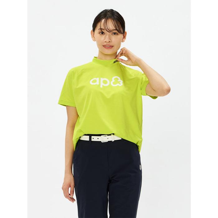【在庫限り】and per se RD H/S FIBO SHIRT AFS9536V5 / アンパスィ リファインドライFIBOシャツ レディース 2026年モデル アンパシー ゴルフウエア 半袖の画像