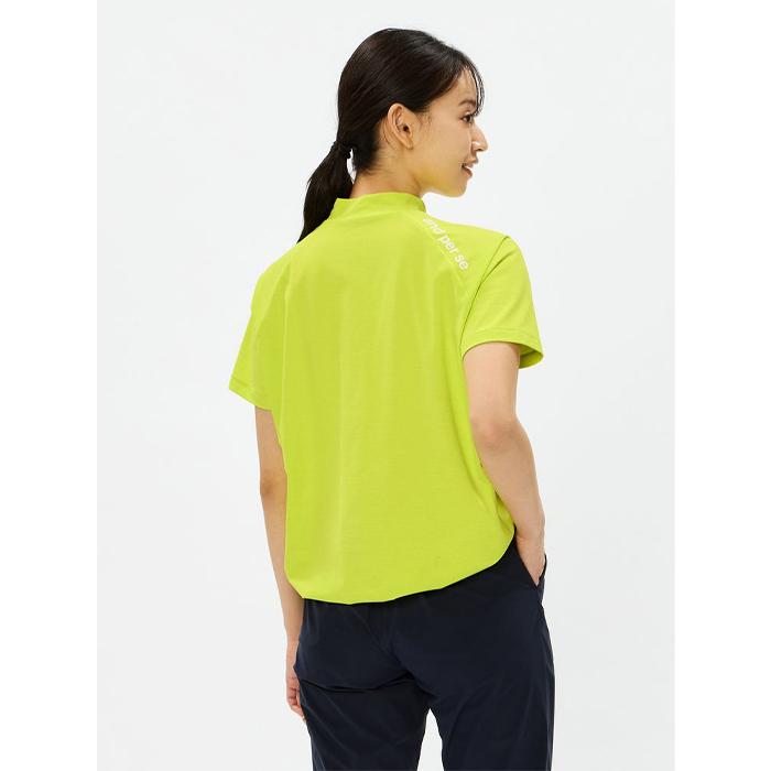 【在庫限り】and per se RD H/S FIBO SHIRT AFS9536V5 / アンパスィ リファインドライFIBOシャツ レディース 2026年モデル アンパシー ゴルフウエア 半袖の画像