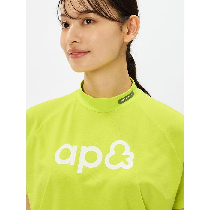 【在庫限り】and per se RD H/S FIBO SHIRT AFS9536V5 / アンパスィ リファインドライFIBOシャツ レディース 2026年モデル アンパシー ゴルフウエア 半袖の画像