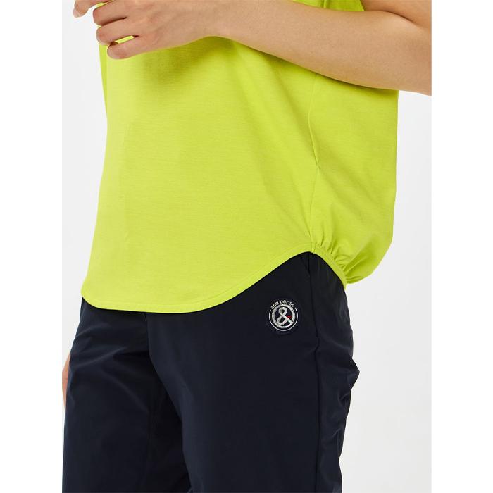 【在庫限り】and per se RD H/S FIBO SHIRT AFS9536V5 / アンパスィ リファインドライFIBOシャツ レディース 2026年モデル アンパシー ゴルフウエア 半袖の画像