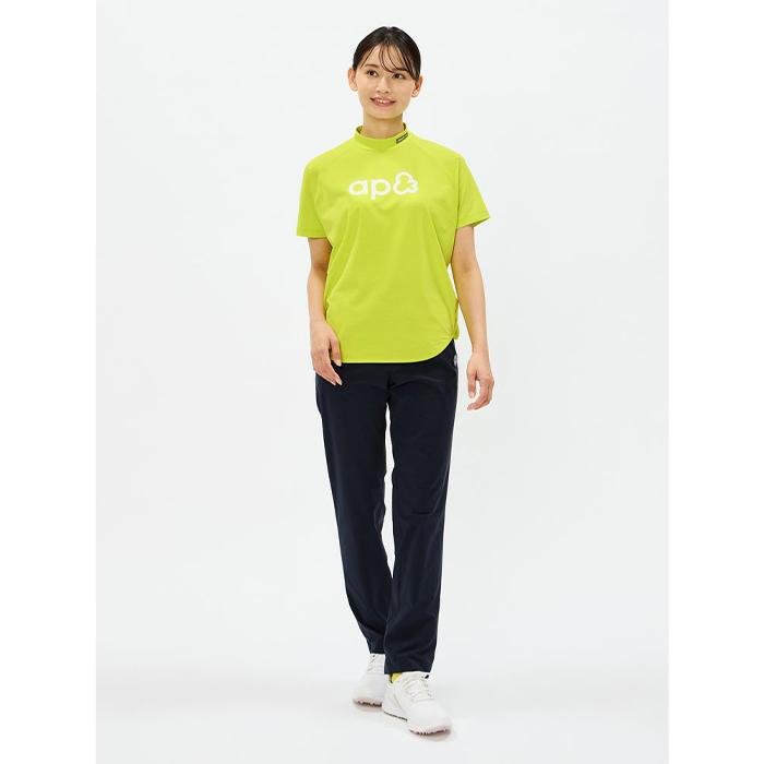 【在庫限り】and per se RD H/S FIBO SHIRT AFS9536V5 / アンパスィ リファインドライFIBOシャツ レディース 2026年モデル アンパシー ゴルフウエア 半袖の画像